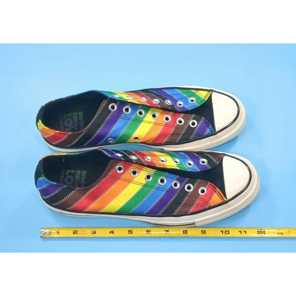 Converse Chuck 70 Men's Size 10 Rainbow Shoes/Sneaker LBTQ+ PRIDE CELEBRATION
